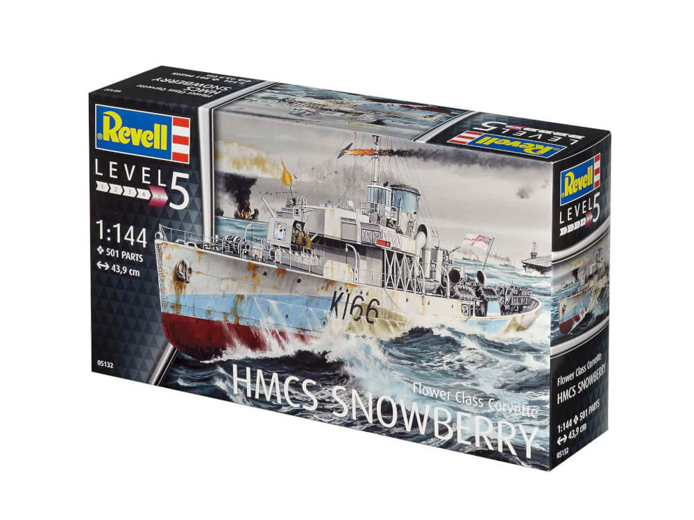 Flower Class Corvette HMCS Snowberry, Revell Modellbausatz