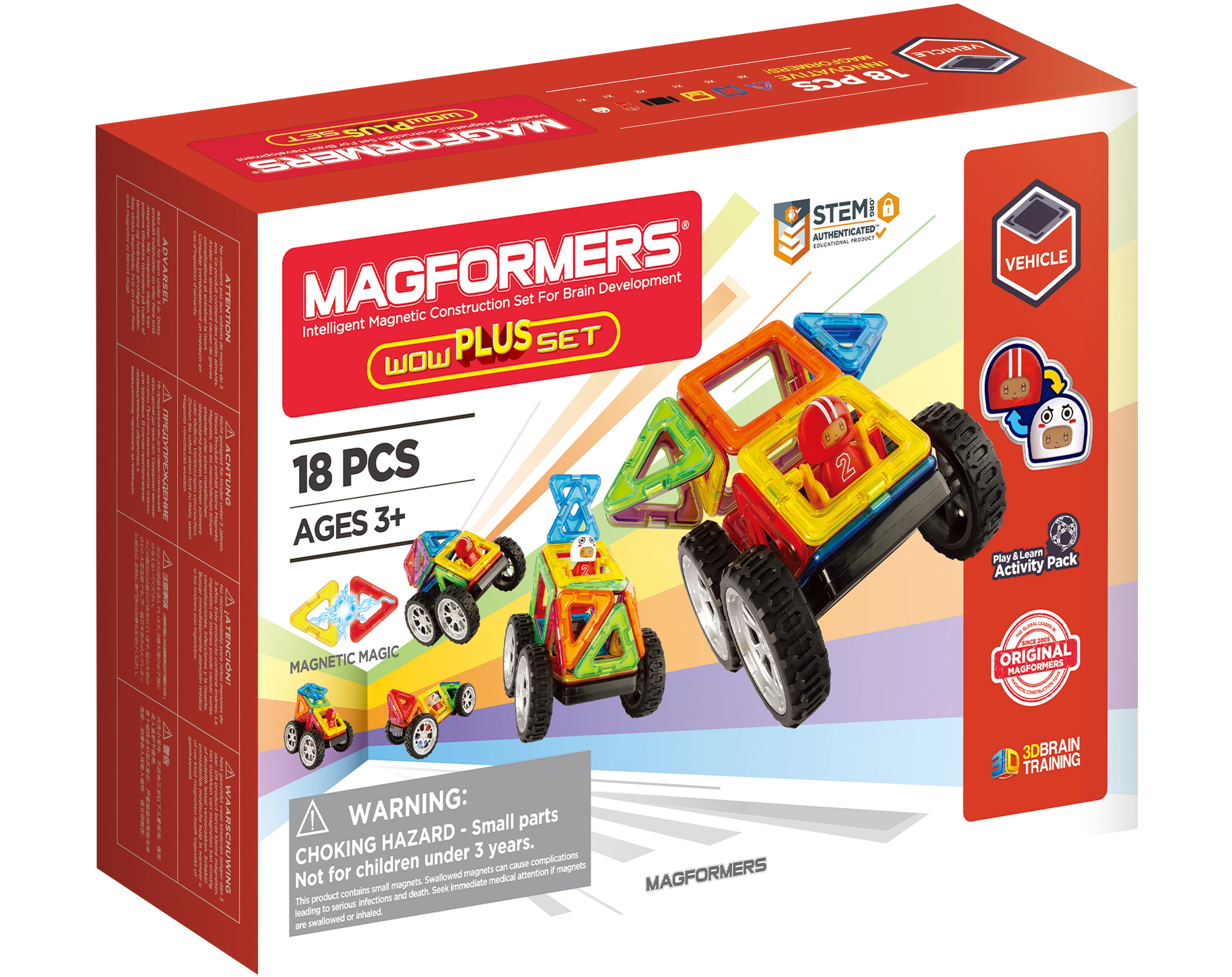 Magnet-Bausatz WOW PLUS SET