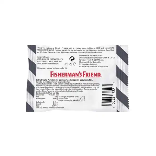 Salmiak Extra Frische Menthol-Pastillen