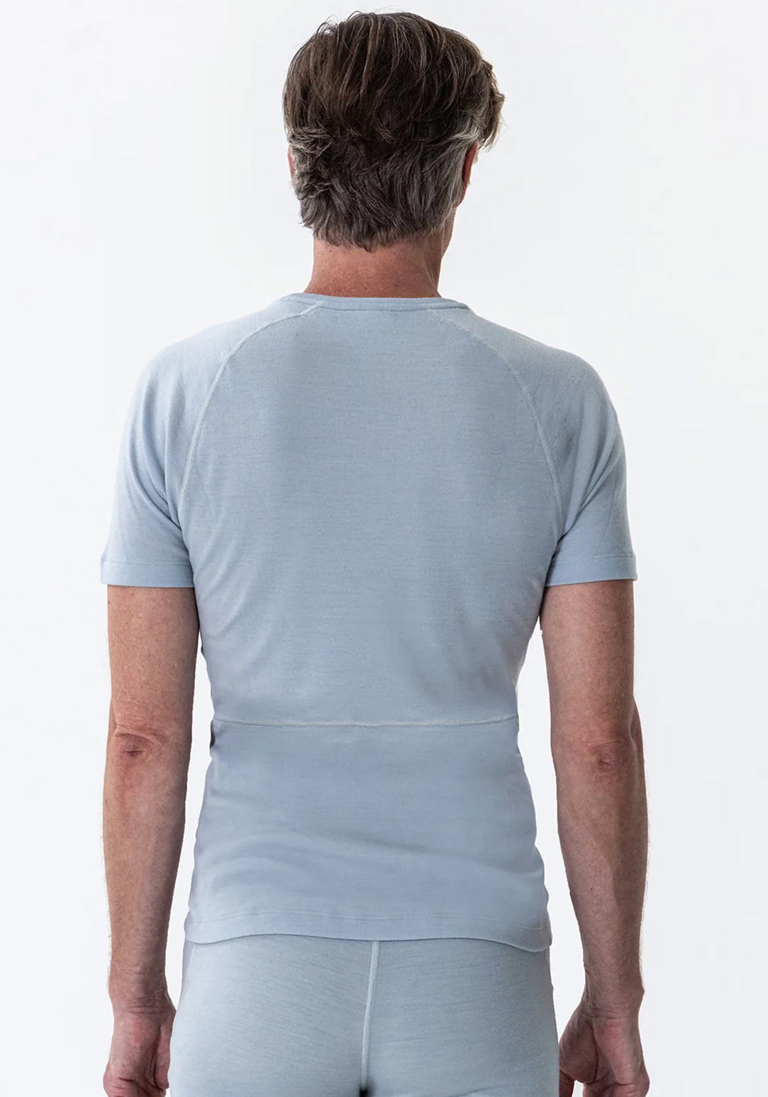 Rotauf Herren-T-Shirt Eco Merino 200 Sky