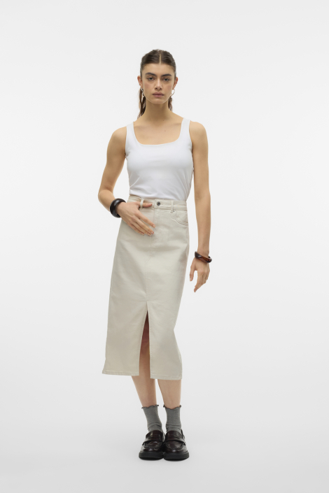 Vero Moda beige dames rok