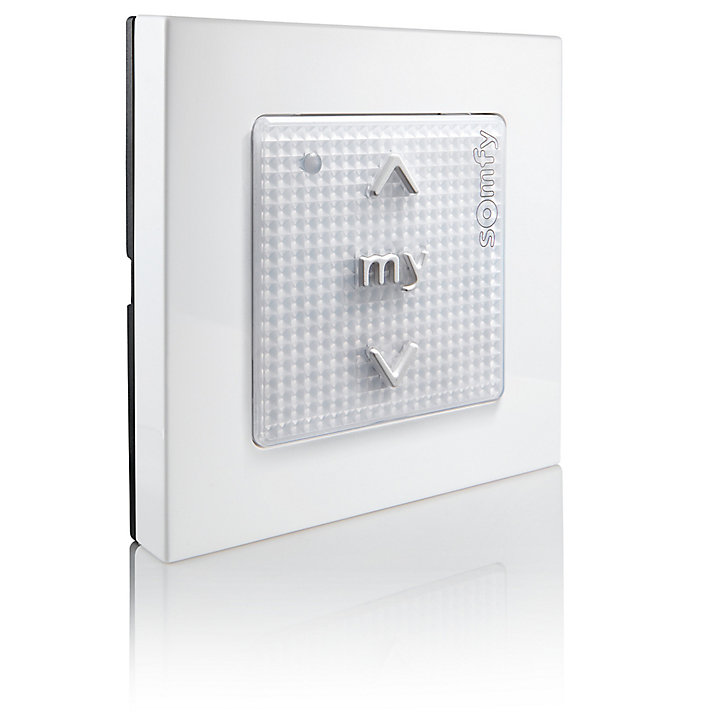 Commande murale sans fil Pure 1 canal Somfy