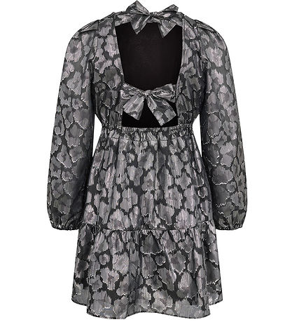 Sofie Schnoor Mädchen Kleid - Schwarz/Silber
