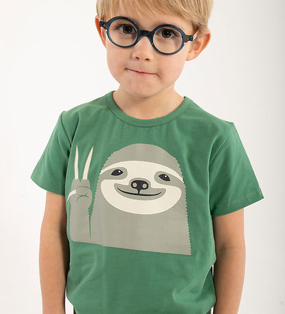 ANIMAL T-Shirt - AnimalGrowl - Fatique Green Faultier