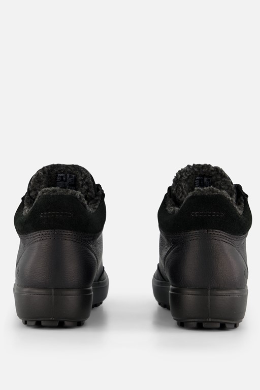Ecco Soft 7 Tred W Veterboots zwart Leer