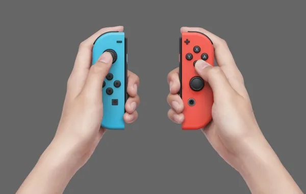 Nintendo Switch OLED - Spilkonsol - 1080p (Full HD) - sort, neonrød, neonblå