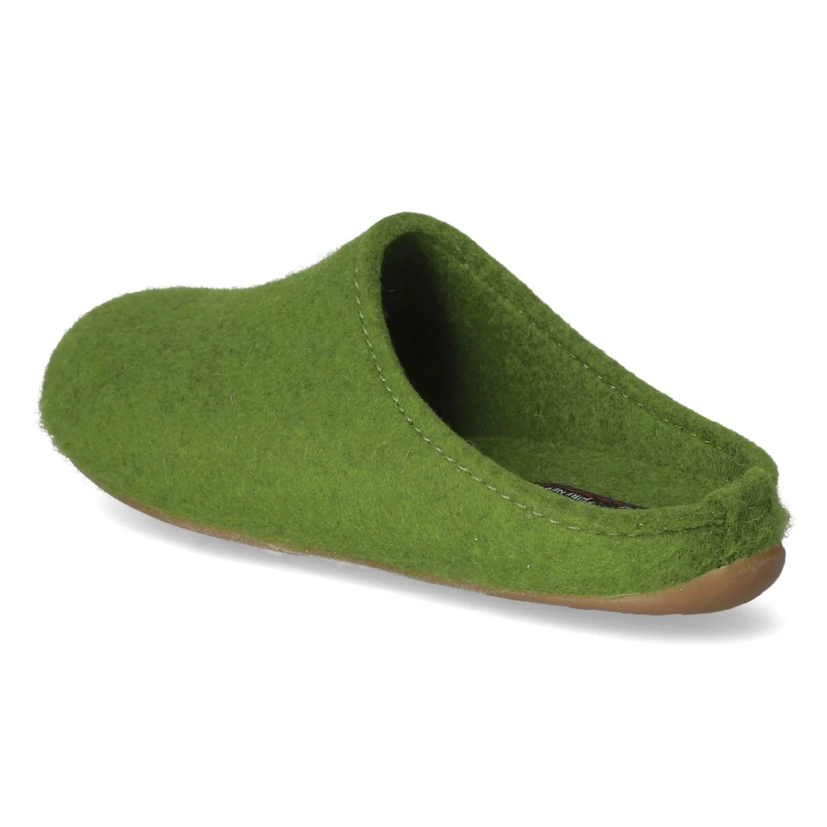 HaflingerPantoffeln EVEREST FUNDUS - grasgrün