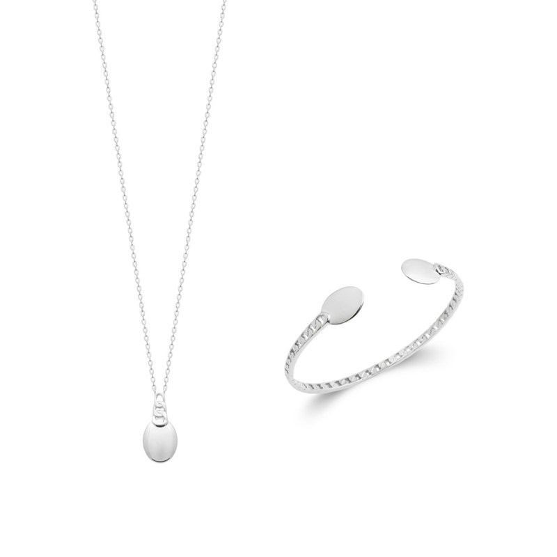 Collier Femme - Argent 925 - Longueur : 45 cm