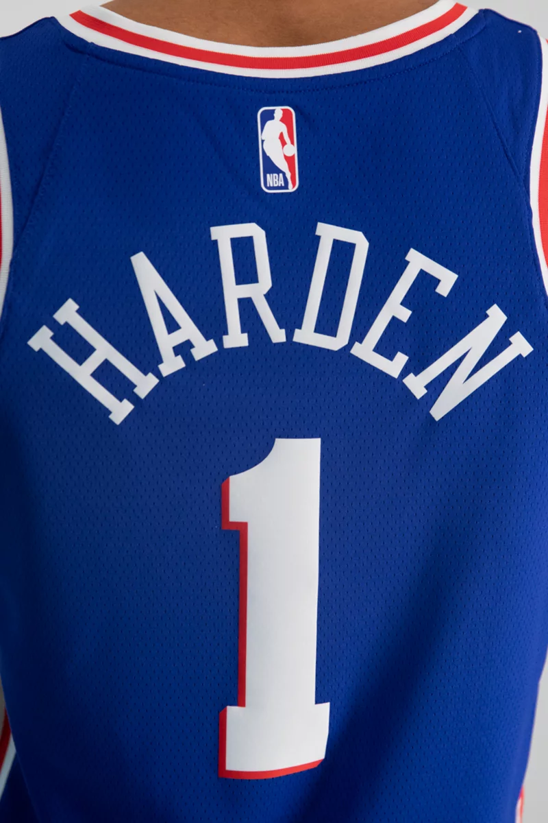 Nike Philadelphia 76ers James Harden Herren Basketballtrikot