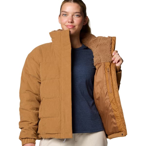 Doudoune COLUMBIA RUBY FALLS NOVELTY JACKET W CAMEL BROWN CORDUROY