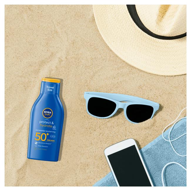 Nivea Sun Protect & Hydrate Travel Size Zonnemelk SPF 50+ 100 ML