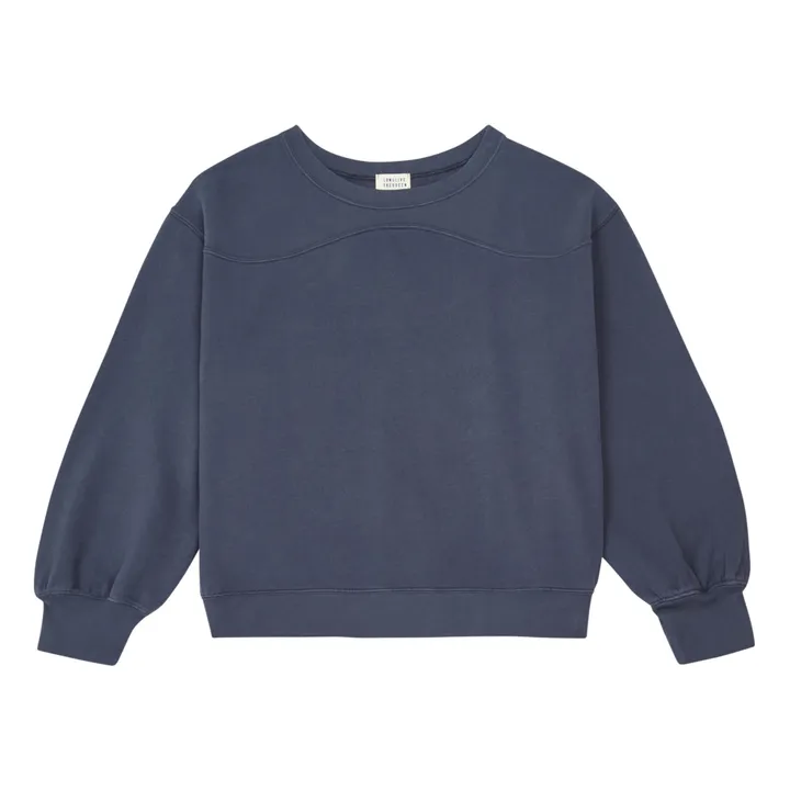 Longlivethequeen Sweat Coton Bio | Bleu nuit