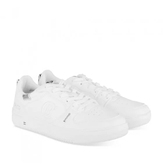 Baskets BLANC COTTON BELT