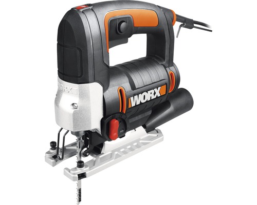 WORX 650W WX478.1 decoupeerzaag met pendelslag, inclusief koffer en accessoires