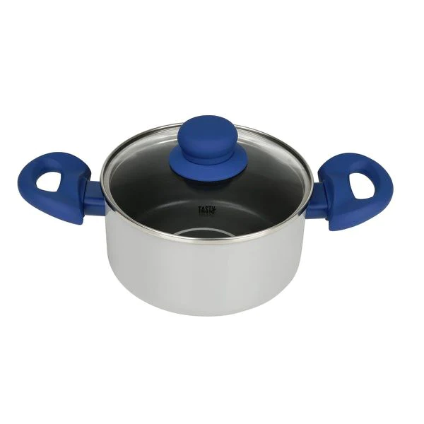 Faitout avec doseur d'huile et couvercle 16 cm Casserole Tasty