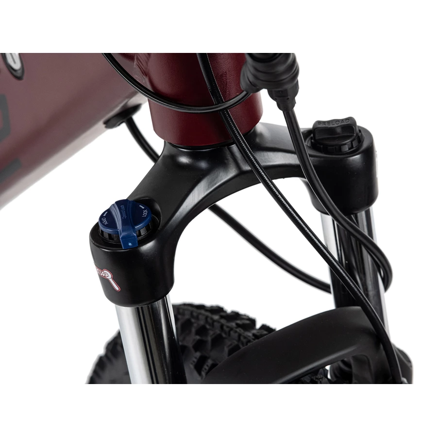 Adore E-Mountainbike 27,5'' Adore Enforce rot 250 Watt Li-Ion 36V14 Ah504 Wh rot
