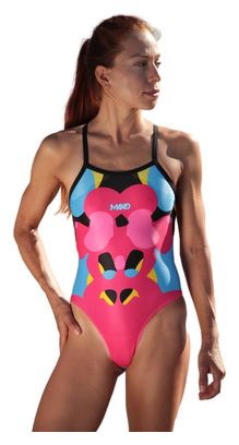 Maillot de Bain Femme 1 pièce Mako Aumakua Mind Games Rose