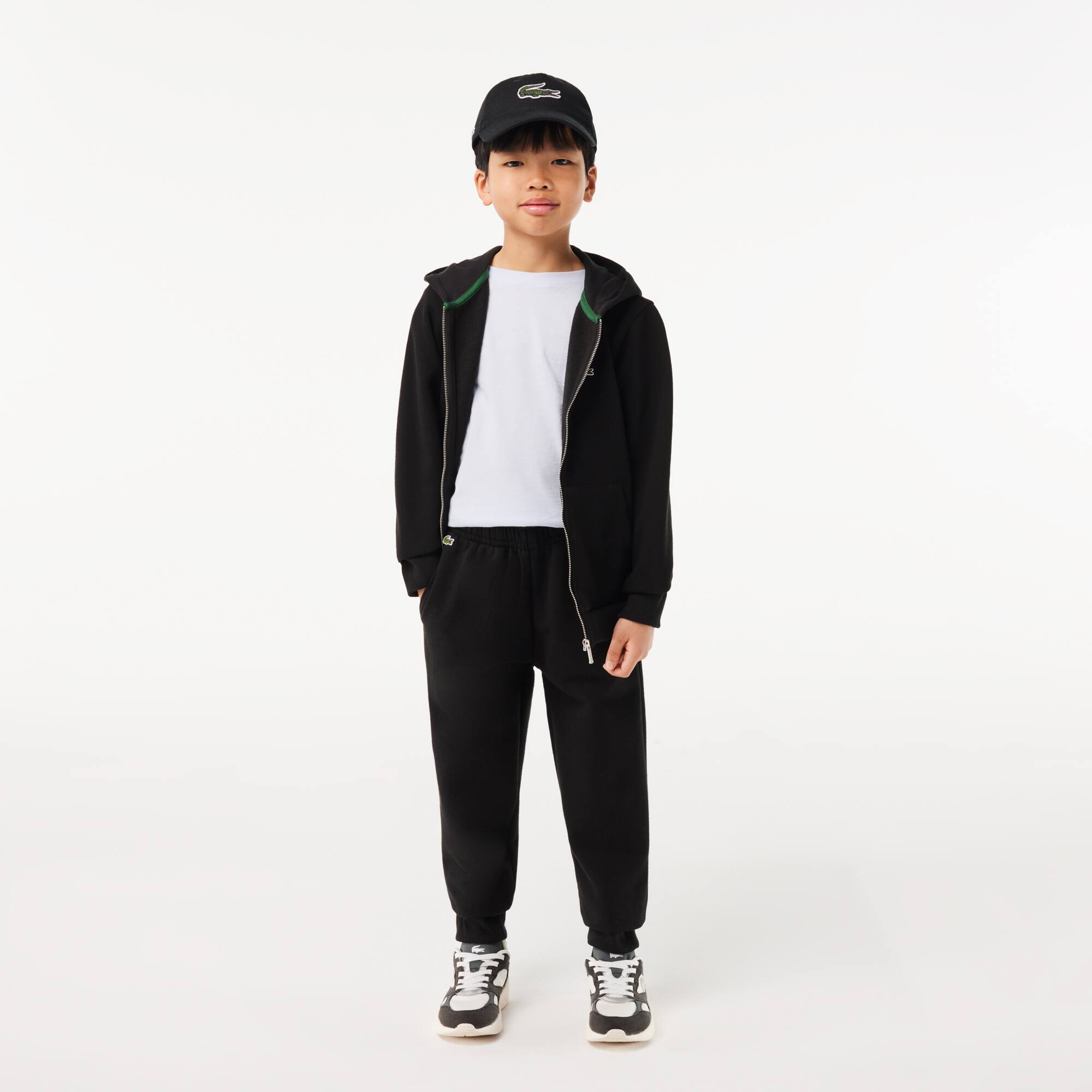Pantalon de survêtement enfant Lacoste Pantalons & Shorts - Noir - Lacoste - Enfant