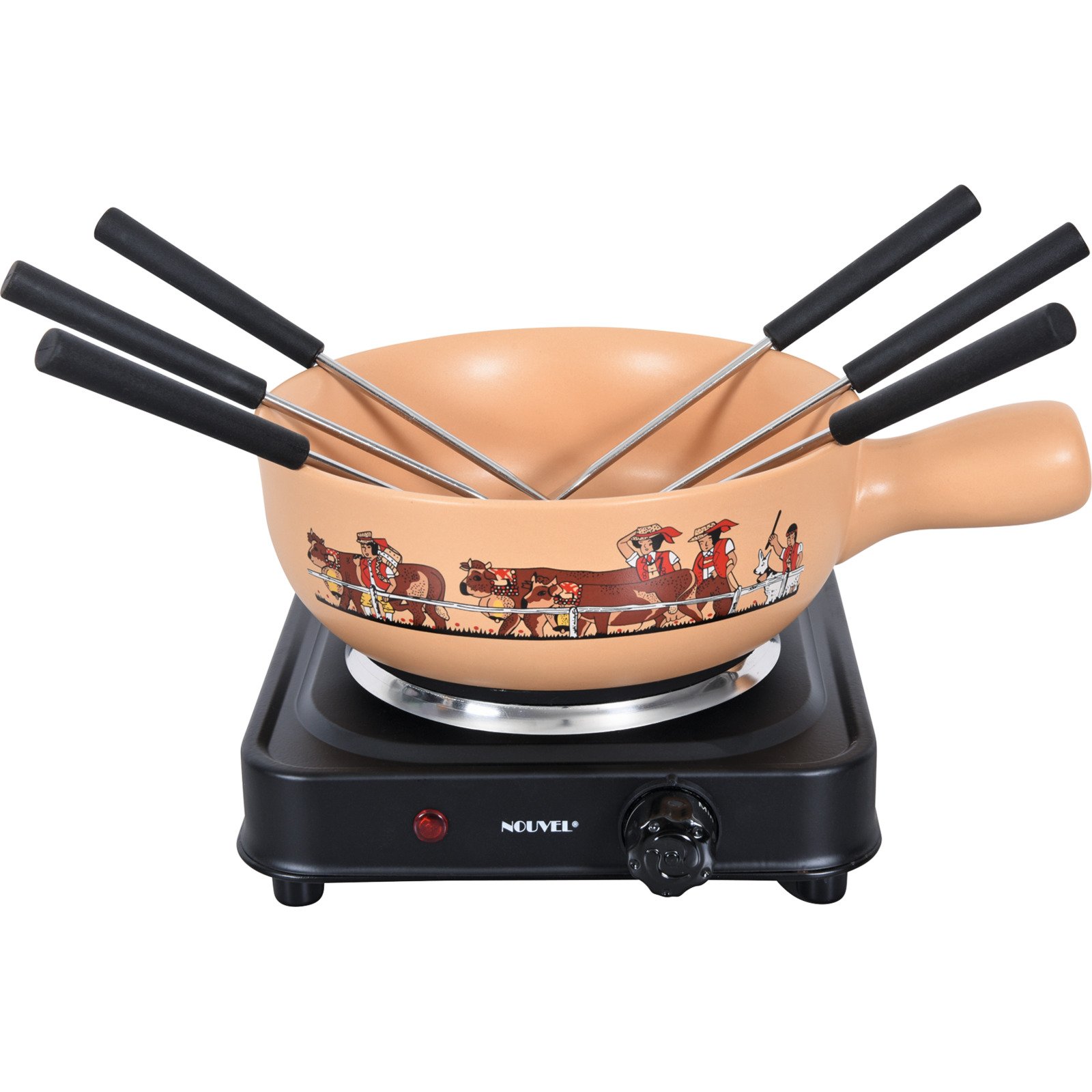 Nouvel Elektrofondue-Set Alplaufzug