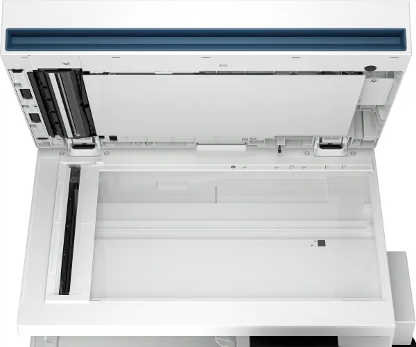HP LaserJet Enterprise Flow MFP 5800zf - Multifunktionsprinter - farve - laser - Legal (216 x 356 mm) (original) - A4/Legal (medie) - op til 43 spm (kopiering) - op til 43 spm (udskriver) - 650 ark - 33.6 Kbps - Gigabit LAN, USB 2.0 vært, USB 3.0, US