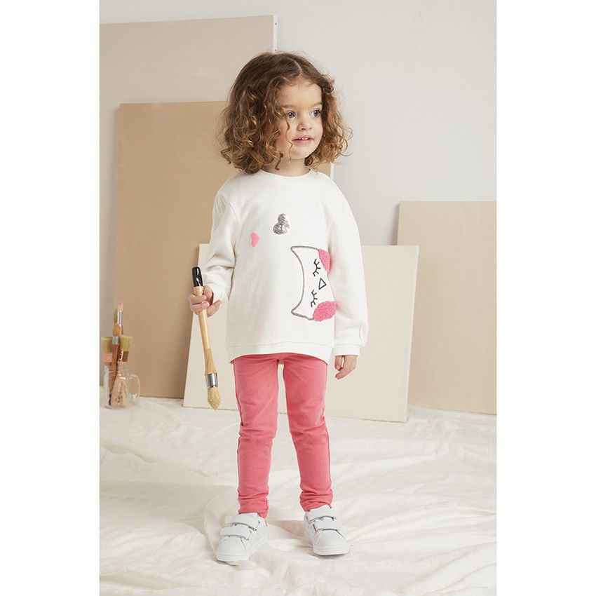 Legging unis pour bébé fille - Multicolore