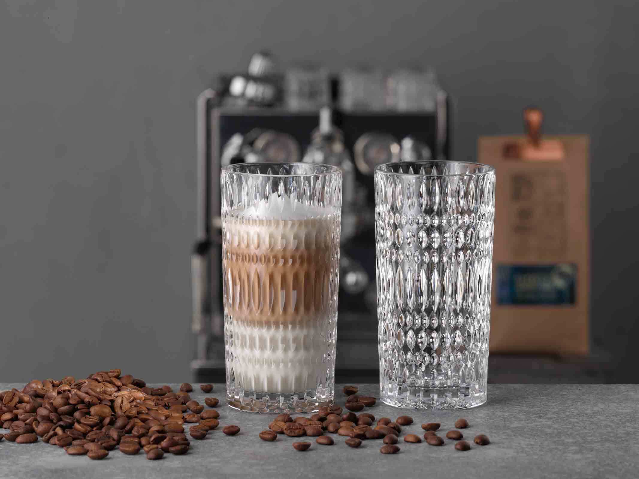 Nachtmann Latte Macchiato Gläser Ethno Barista 434 ml 2er Set