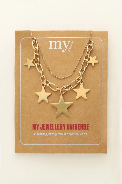 Universe statement ketting met sterren