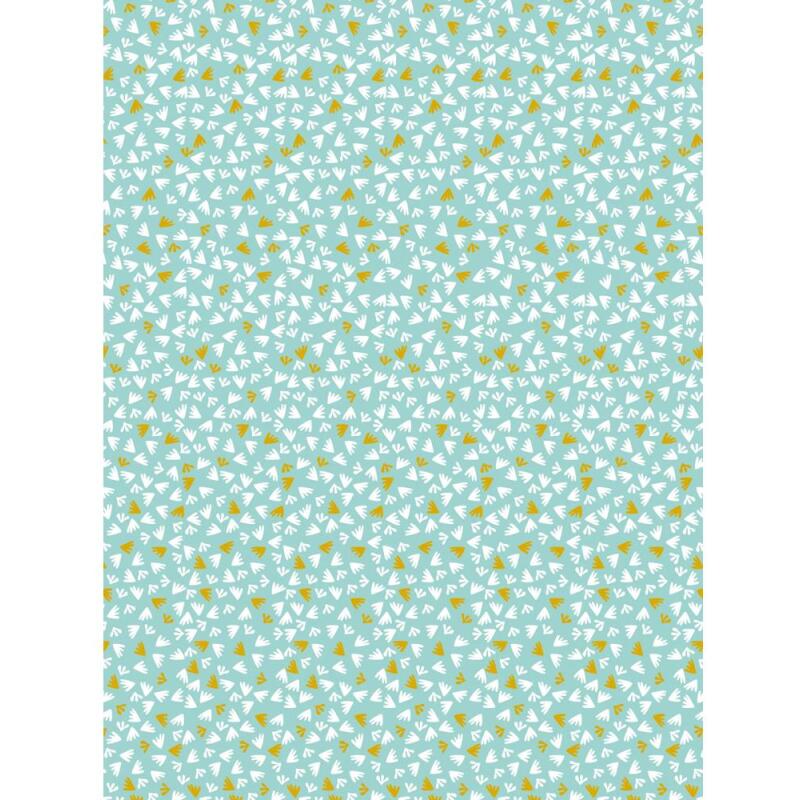 861 - Pochette 20 feuilles Décopatch - Bleu