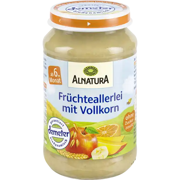 Bio Früchteallerlei mit Vollkorn