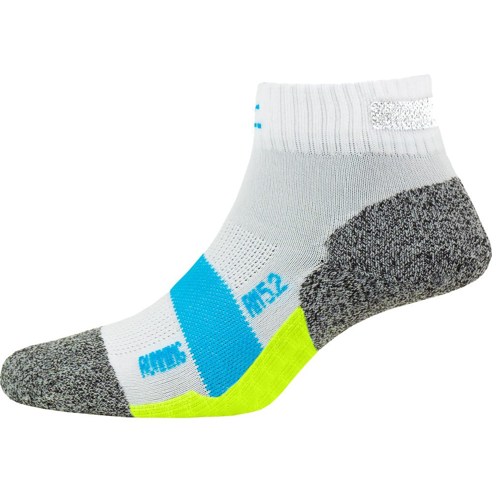 P.A.C. 5.2 Running Reflective Pro Short Socken weiß