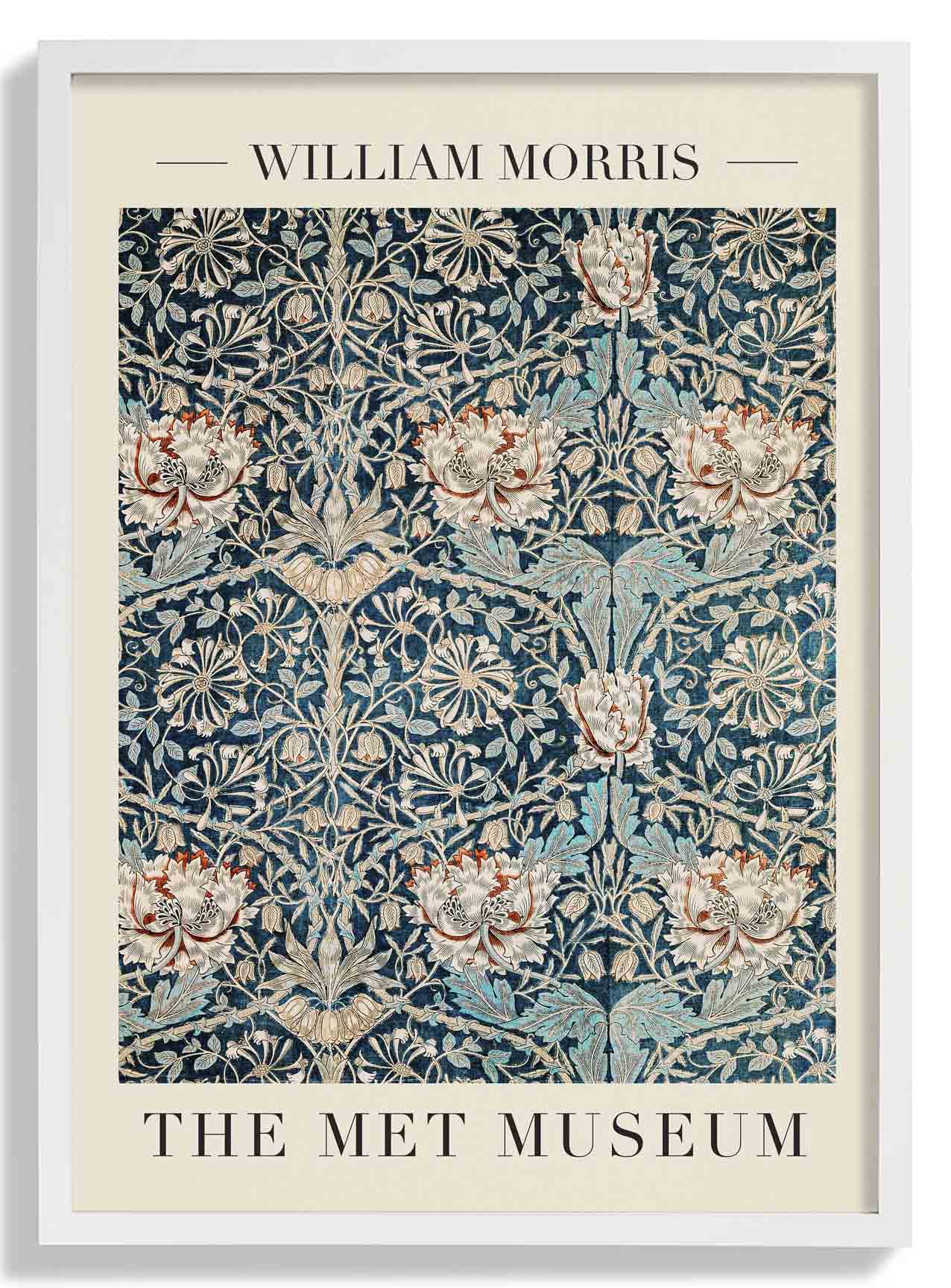 William Morris Honeysuckle Pattern VI Kunstausstellung