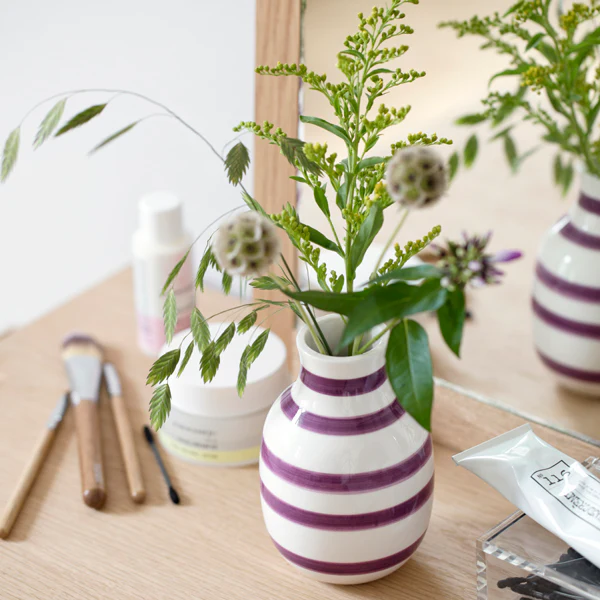 Kähler  Omaggio vase, blomme - H: 12,5 cm.