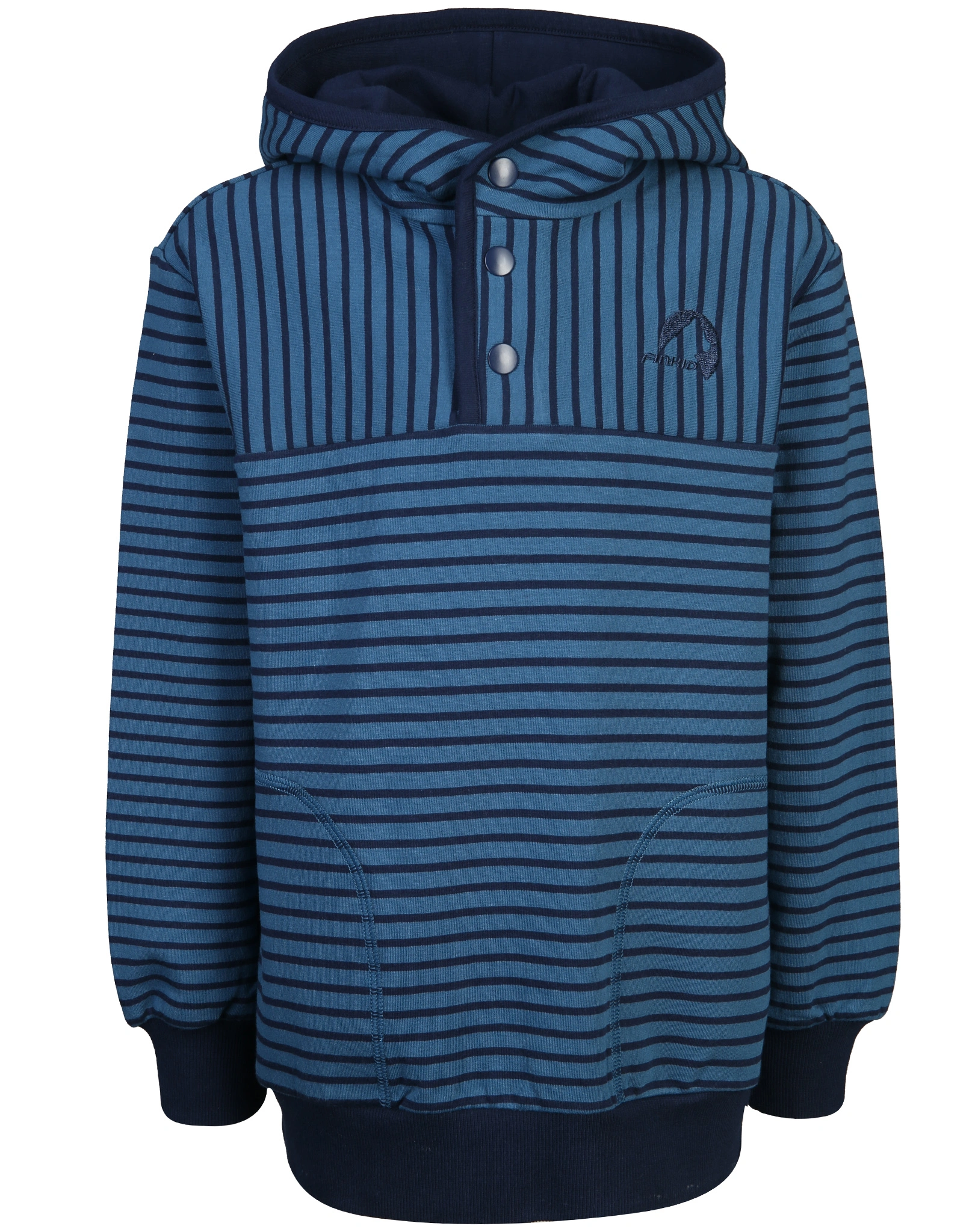 Kapuzen-Sweatshirt KALAJOKI in real teal/navy