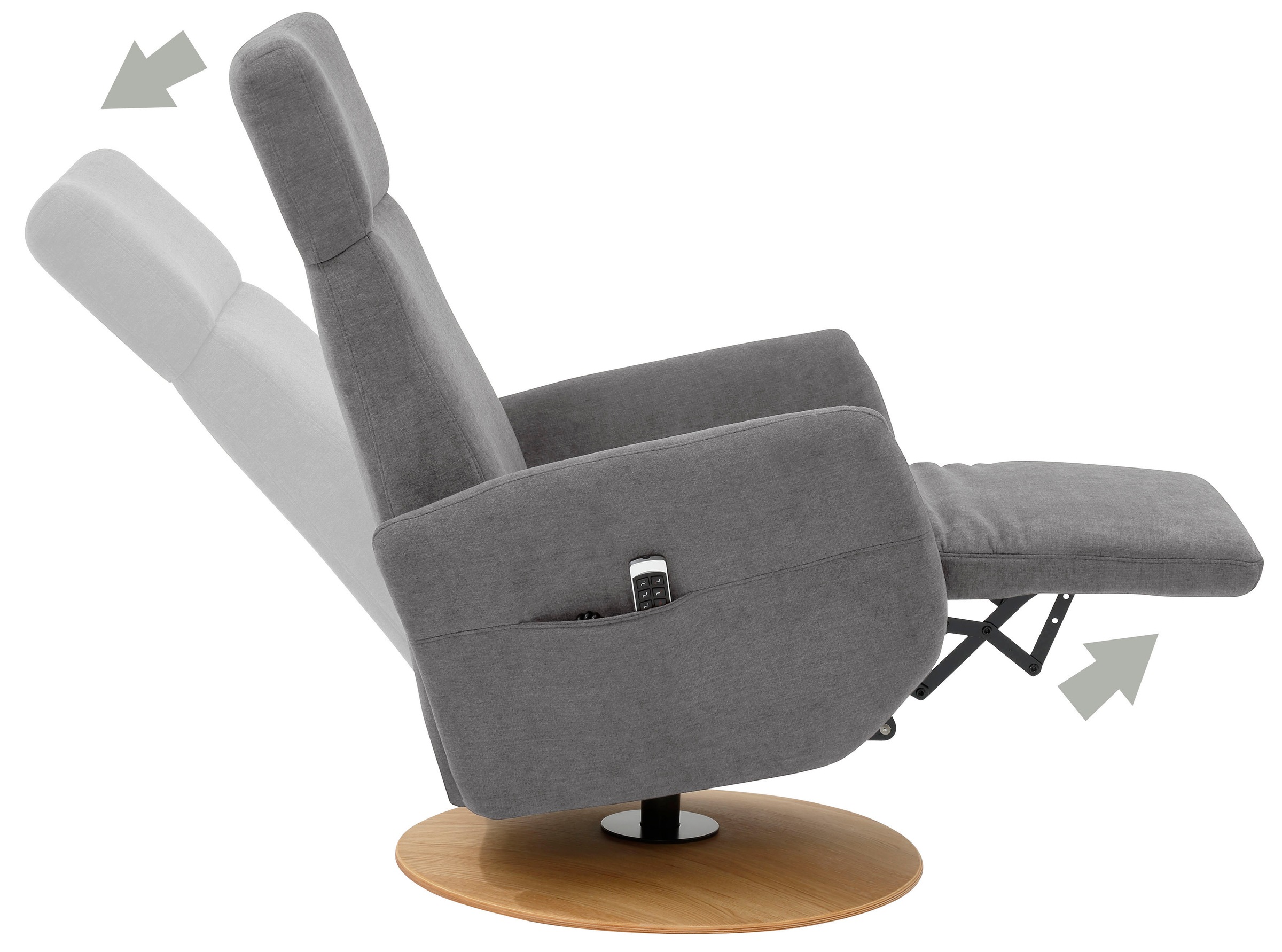 sit&more TV-Sessel »Kobra« wahlweise mit 2 Motoren, 2 Motoren und Akku oder mit 2 Motoren