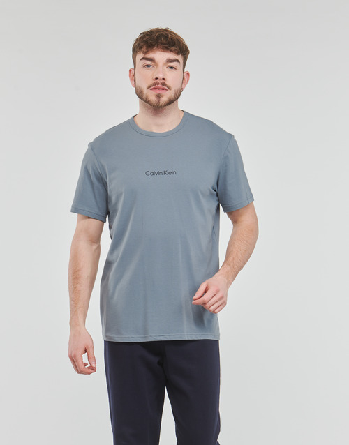 Calvin Klein Jeans - S/S CREW NECK Azul