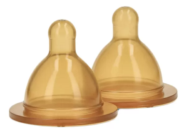 Baby Wallaby Latex Flaskesut Str. 3 (18  mdr.) - 2 stk.