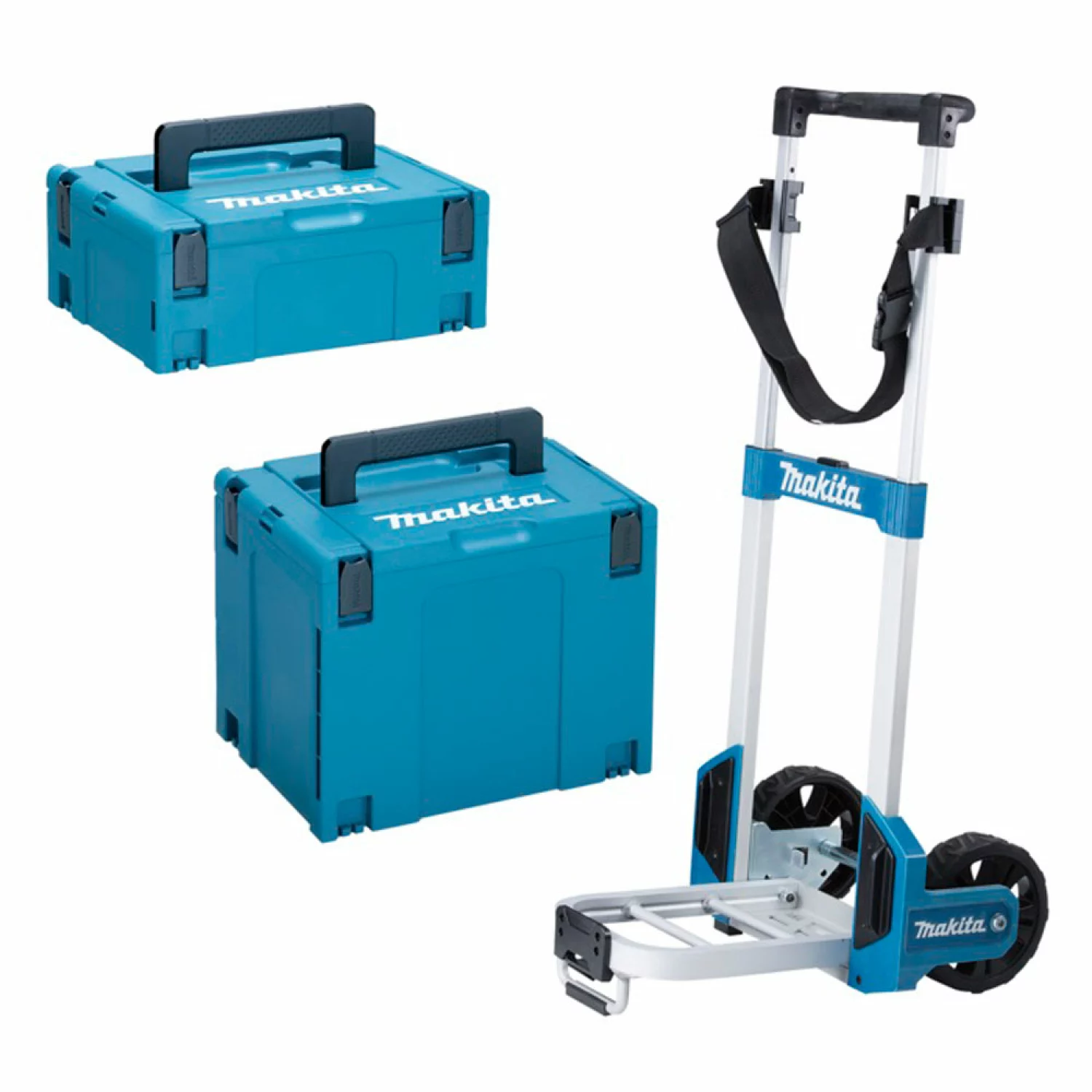 Makita MAKPACKX01 Trolley incl. Mbox nummer 2 & Mbox nummer 4