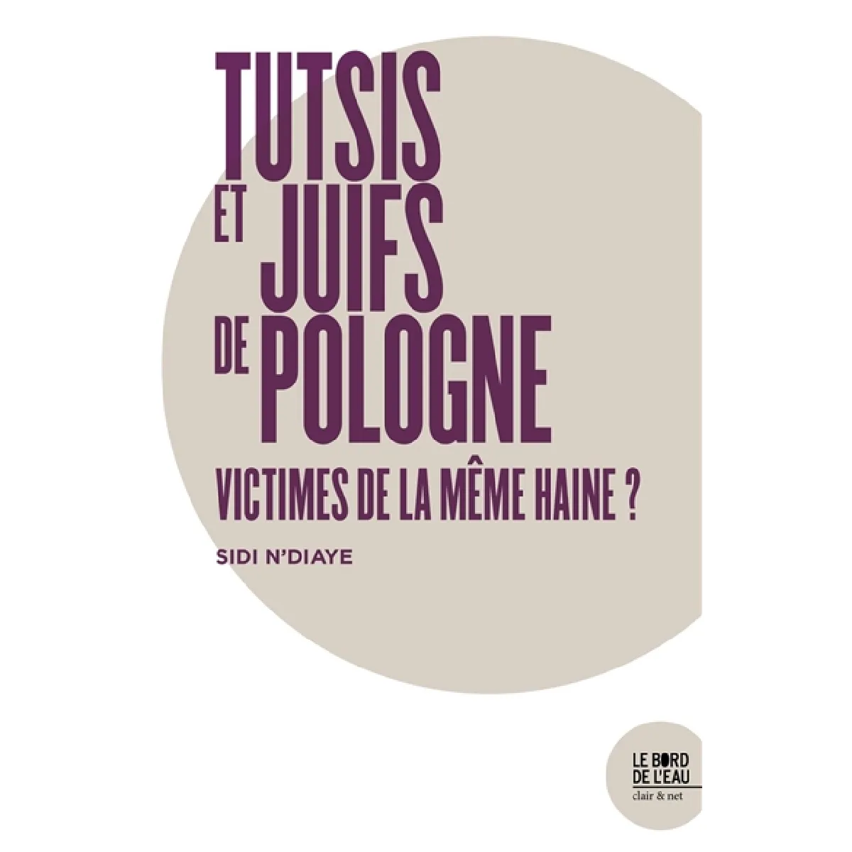 Tutsis du Rwanda et Juifs de Pologne : victimes de la même haine ? : imaginaires historiques et de haine dans les meurtres de voisins · Occasion