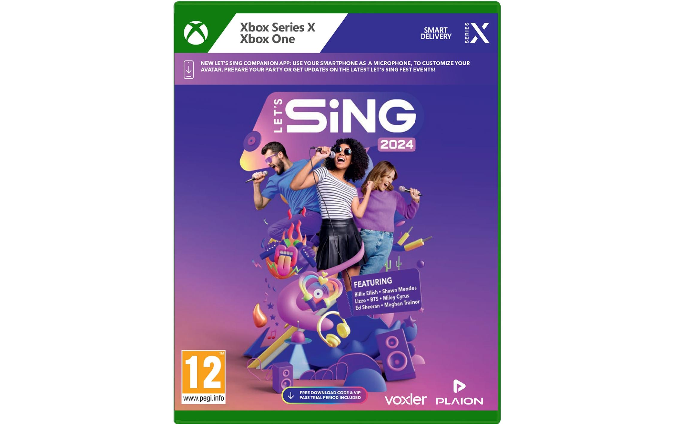 Let's Sing 2024 International VersionAnspruchsvolles Karaoke-Spiel für die Xbox Series X und One