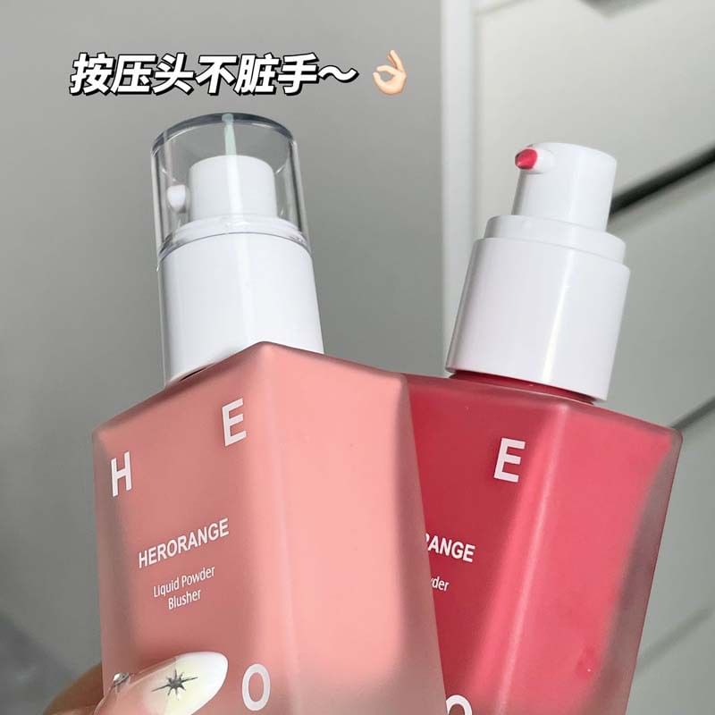 HERORANGE - Soft Breeze Liquid Blush - 4 kleuren