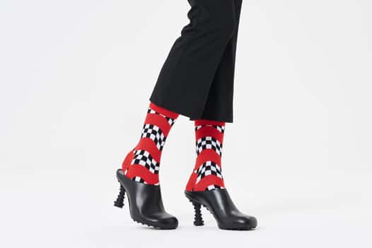 Happy Socks Race Sock Socken in Mehrfarbig