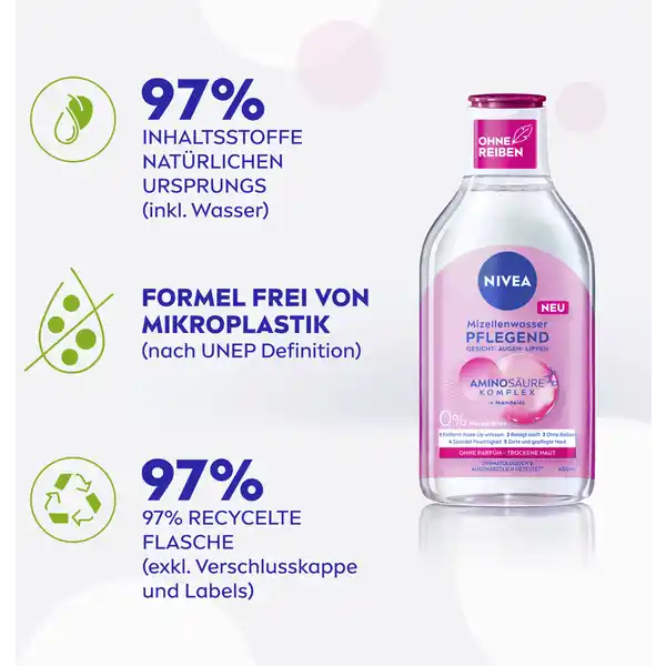 Mizellenwasser pflegend