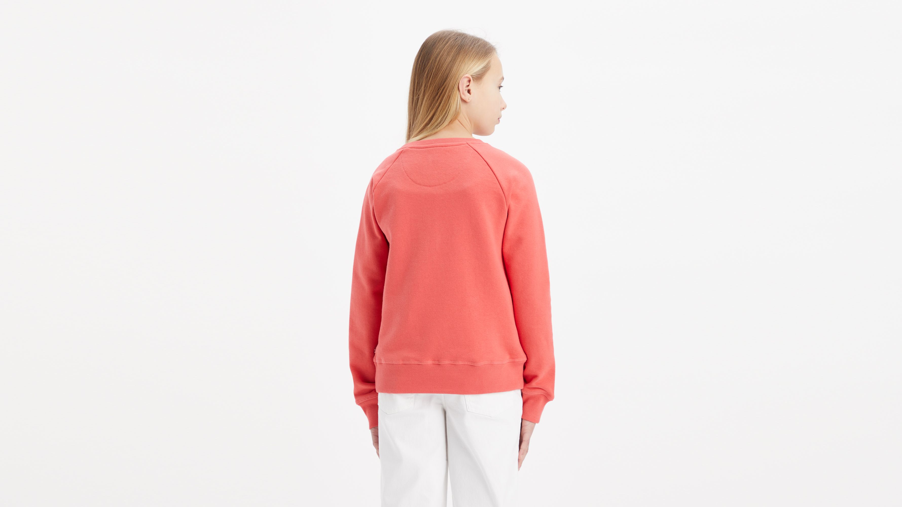 Sweat à col rond logo Batwing - Rose Of Sharon - Rose