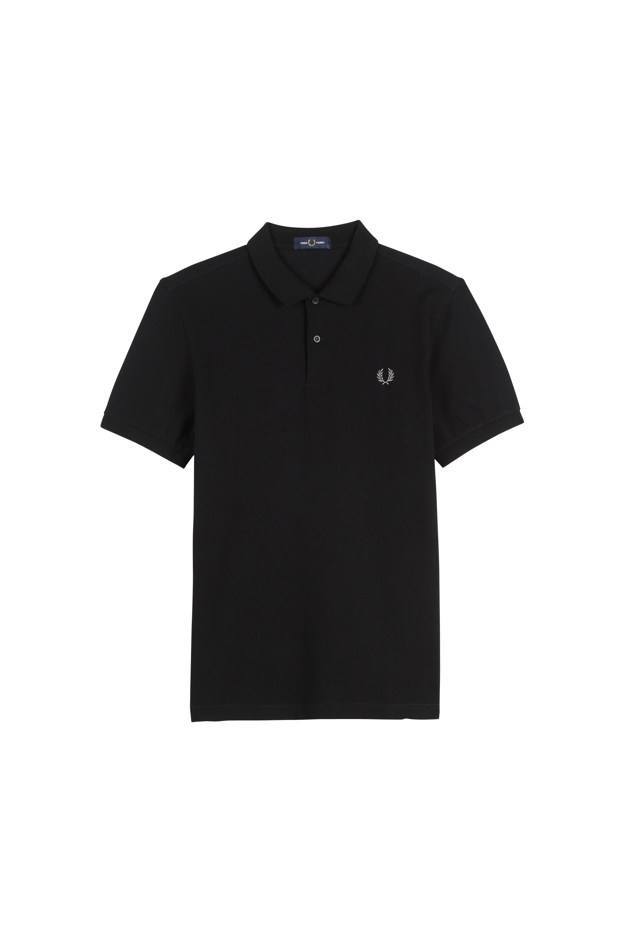 FRED PERRY Polo slim-fit en coton piqué Noir