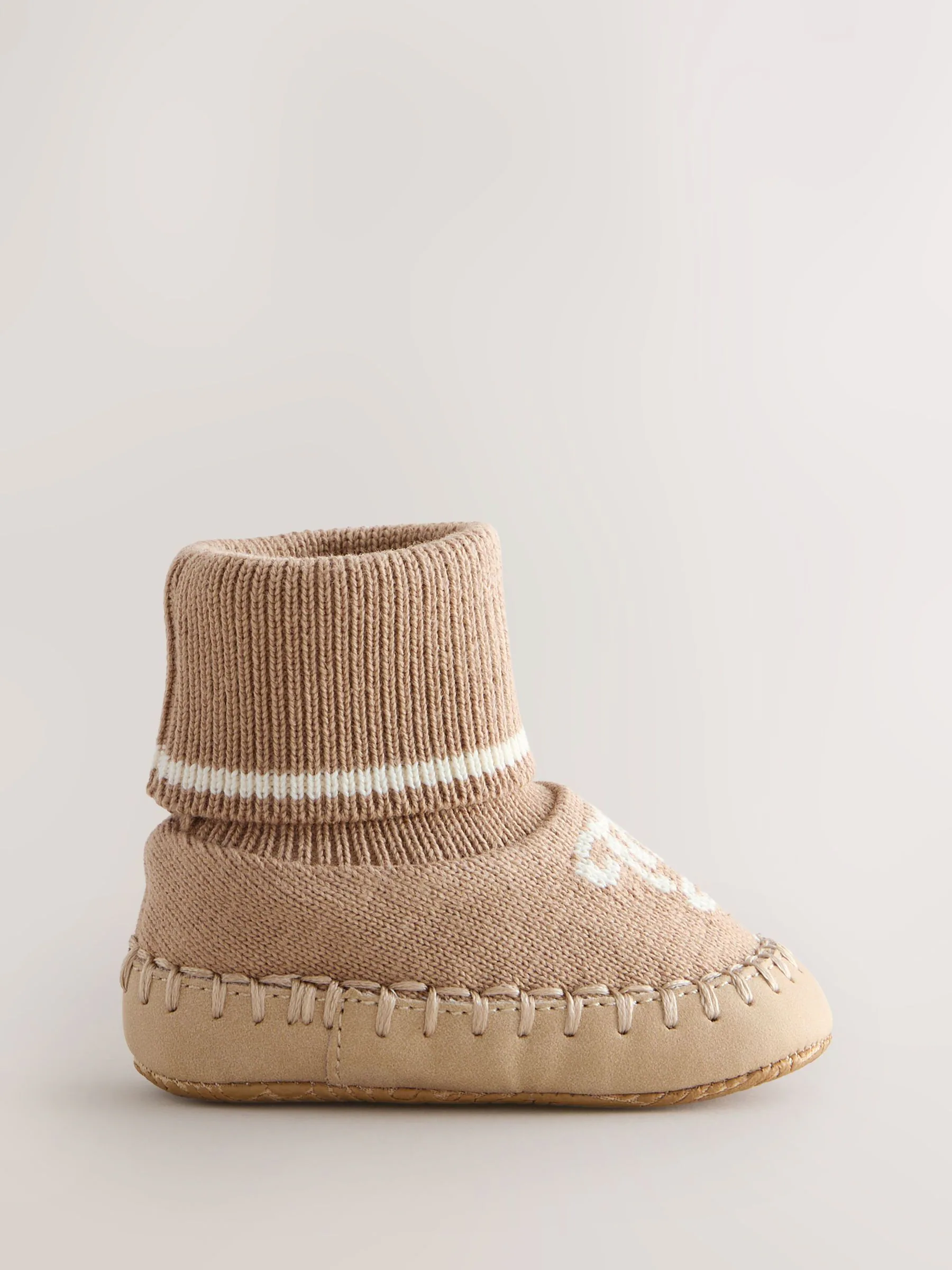 Pastelgeel - Baker by Ted Baker Baby Boys Knitted Booties
