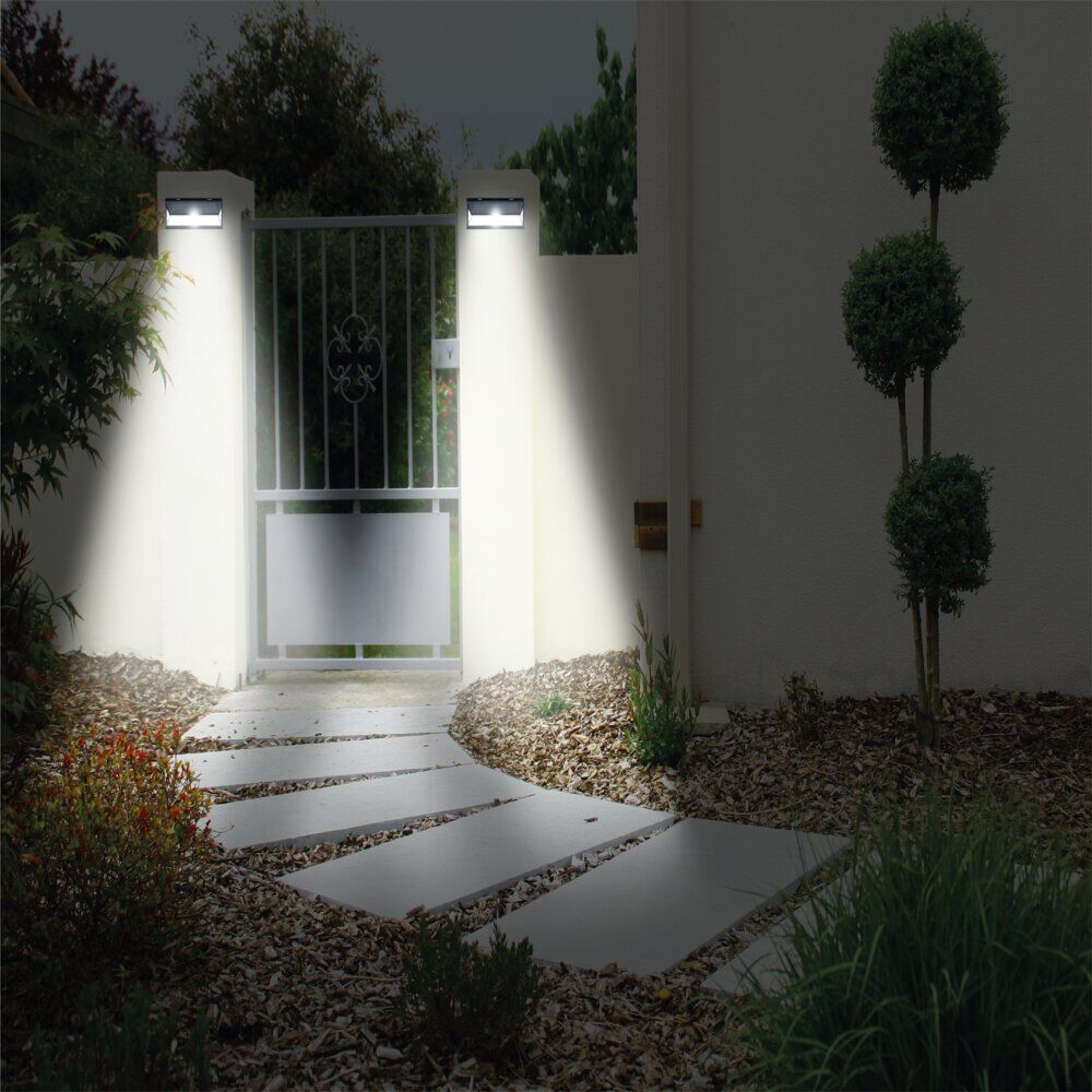 Lampe solaire détecteur de mouvement LED 600lms