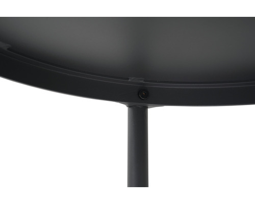 Garden Place 4-zits loungeset bestaande uit: 2 tafels, 2 fauteuils, bank, metaalgrijs