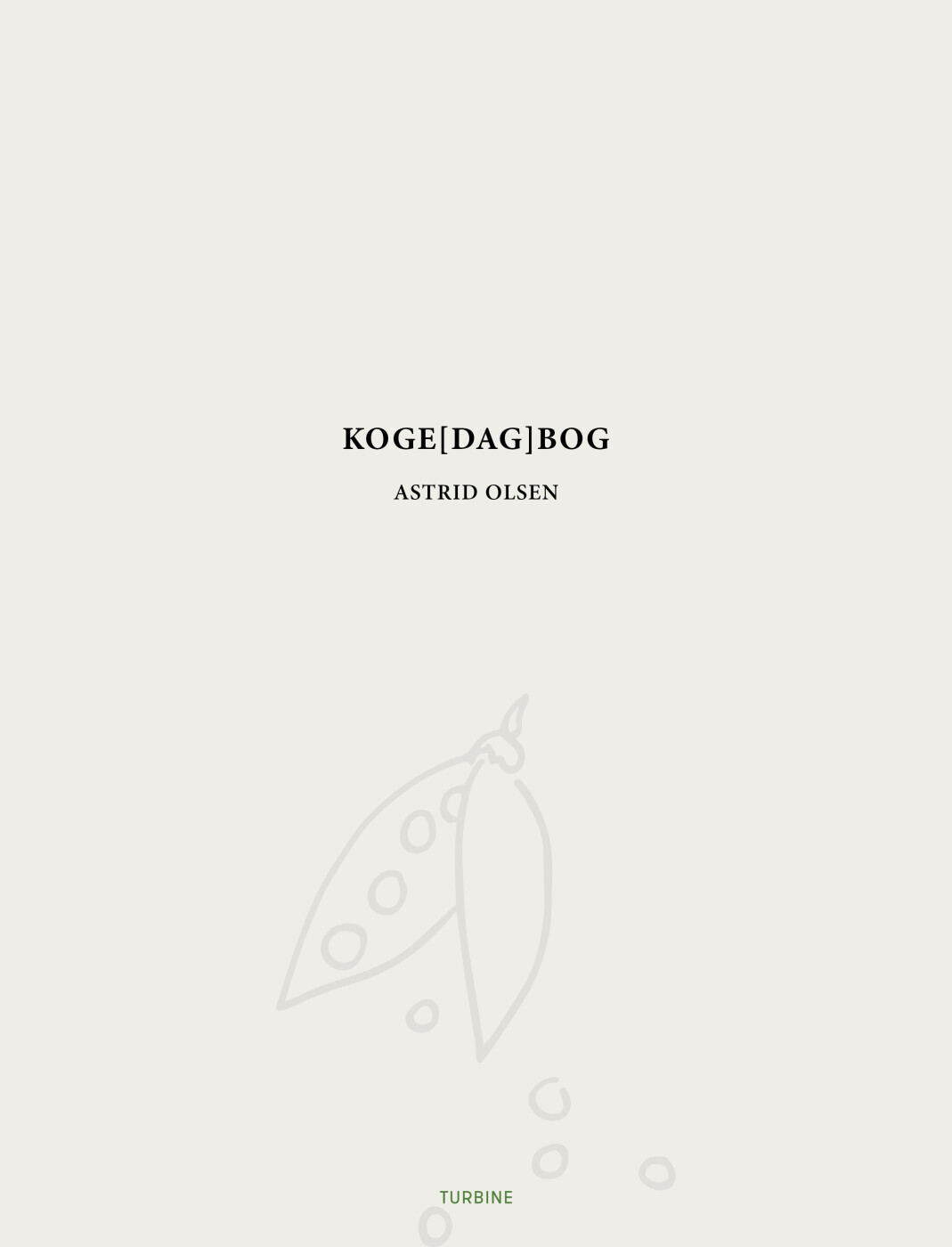 Kogedagbog - Astrid Olsen - Bog