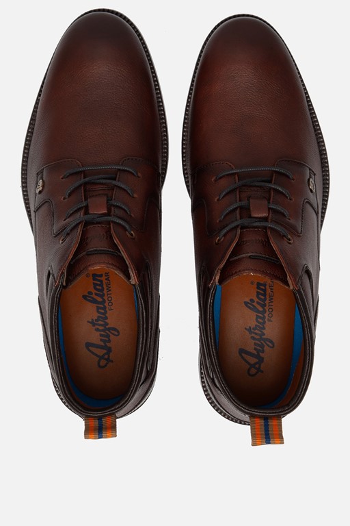 Australian Lardo Veterschoenen cognac Leer