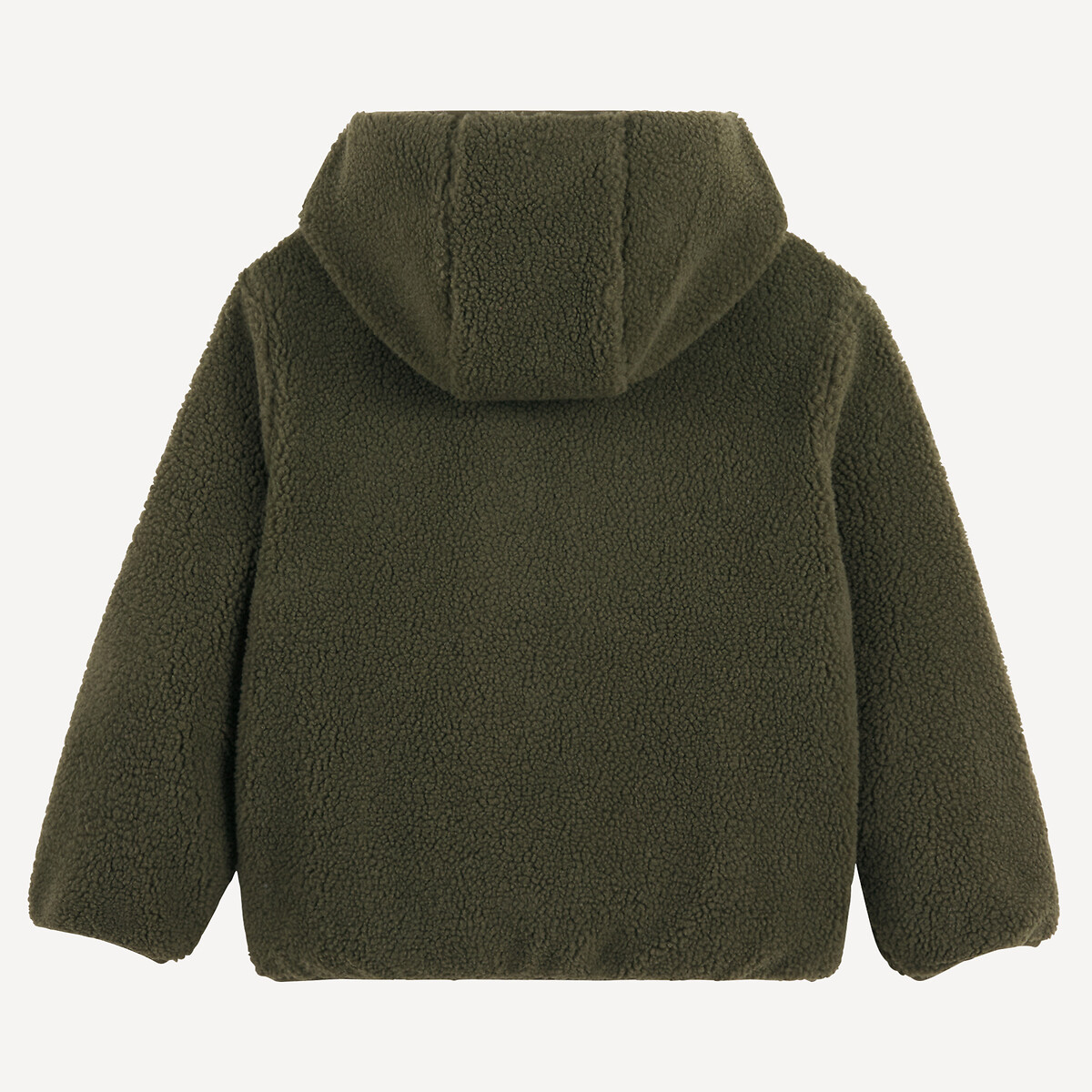 COLEÇÕES LA REDOUTE<br>Colete met kap em sherpa